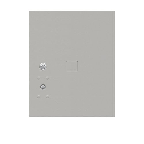 Salsbury Industries 3455P-GRY Gray Replacement Door and Tenant Lock for Standard 5 H 4C Pedestal Parcel Locker with Keys 